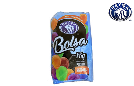 BPF2540  |  BOLSA POLISEDA FUELLE CAMISETA 25 X 40 1KG