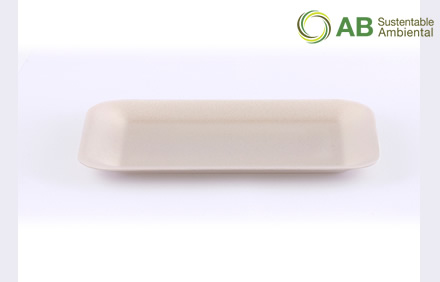 CH85  | Charola rectangular CH85 degradable 