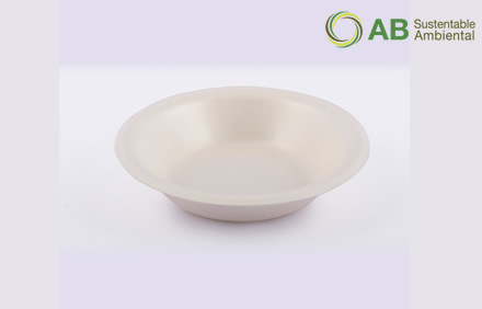 PH8  | Plato circular hondo PH8 degradable