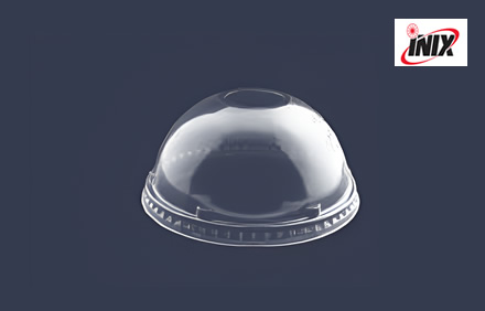 Tapa Domo con Perforación
para Vaso 14 oz