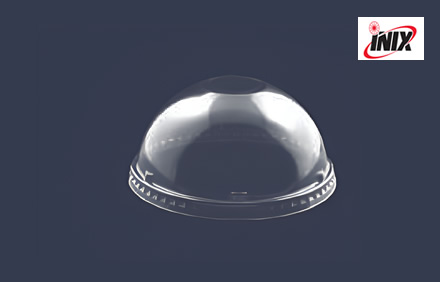 Tapa Domo con Perforación
para Vaso 16 oz