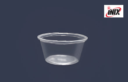 Vaso Tipo Soufflé
Transparente de 2 oz