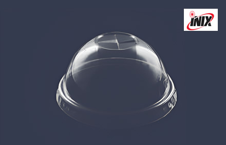 Tapa Domo con Perforación
para Vasos 8 y 10