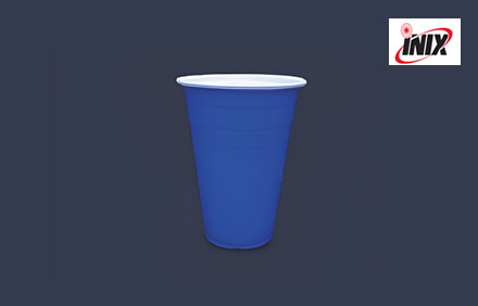 Vaso de Plástico Bicolor
Azul #16 Large